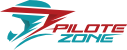 Casque de motocross - Logo piloteZone